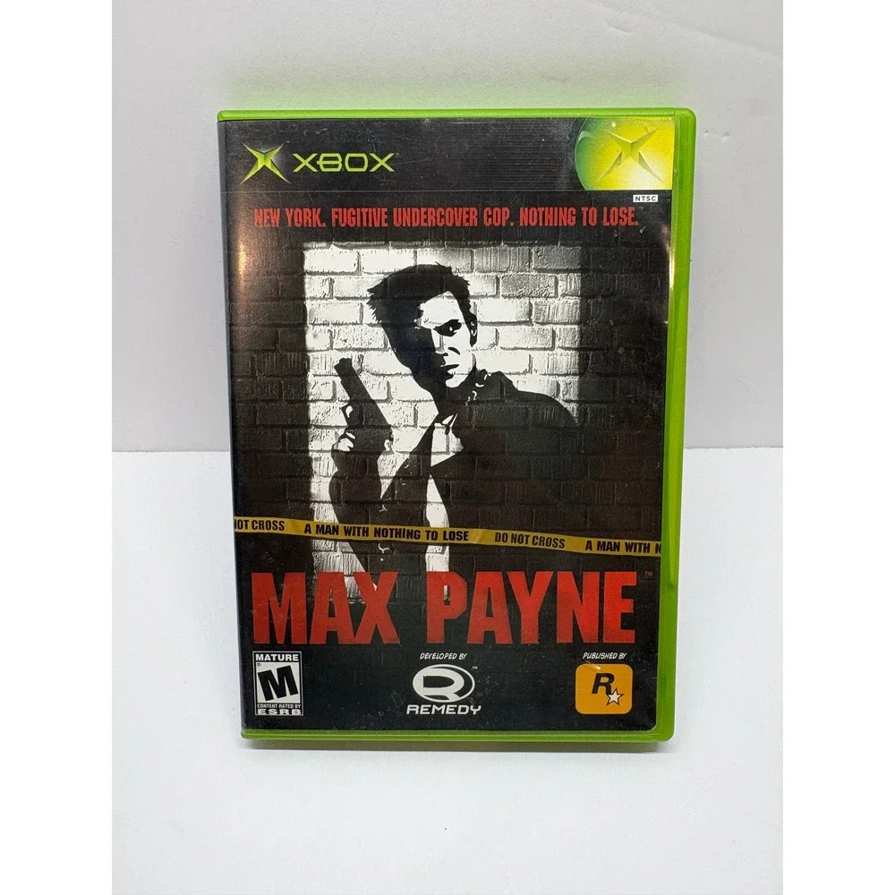 Max Payne Video Game Microsoft Xbox Remedy Rockstar Games